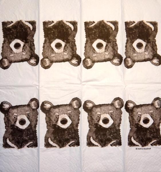 092 Bären Christmas - 3-ply - ppd - Two Can Art